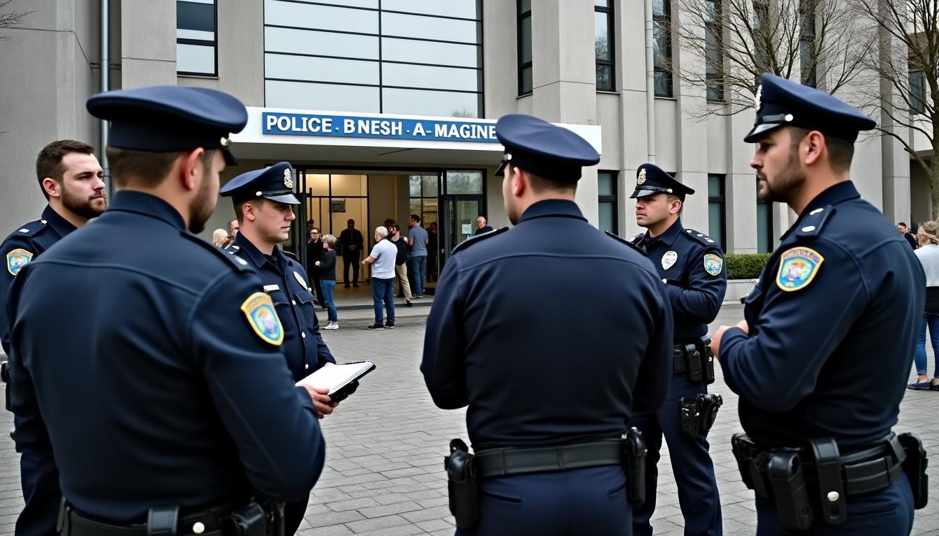 le département de police de skopje a lancé une enquête après qu'une femme a été gravement blessée. découvrez les premiers éléments de l'affaire et les démarches entreprises par les autorités.