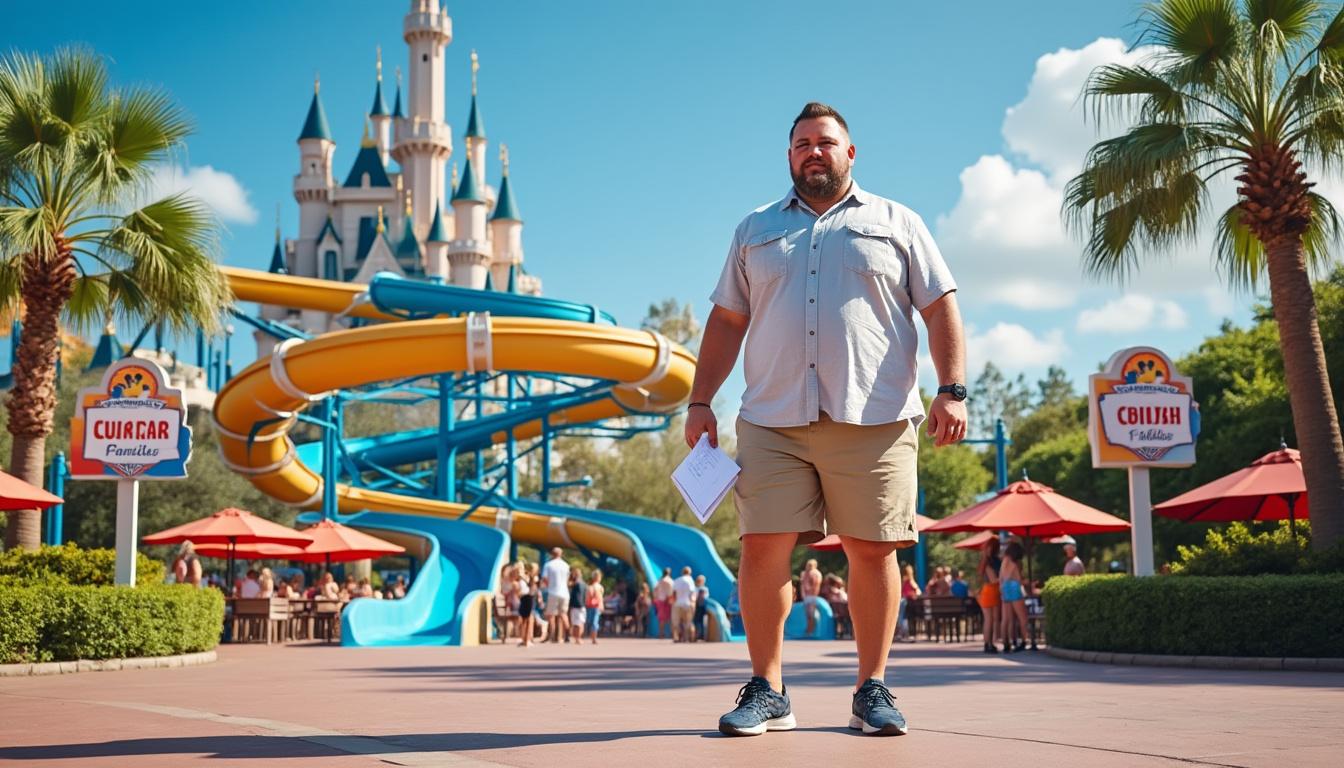 un américain de 150 kg poursuit disney world après avoir été blessé sur un toboggan aquatique qu’il considère inadapté à sa corpulence. découvrez les détails de cette affaire judiciaire inédite.