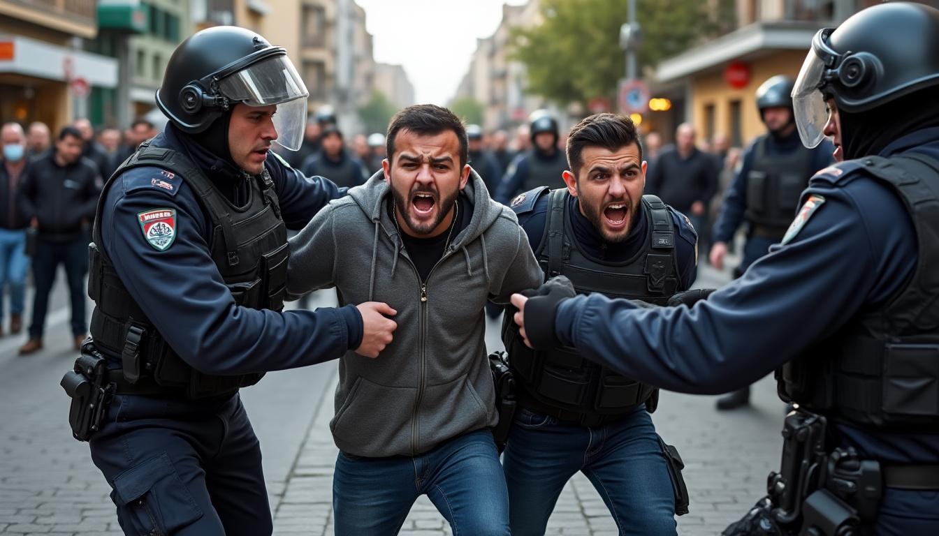 deux personnes ont été interpellées à ferizaj après une altercation concernant un terrain. les circonstances de l’incident et l’état d’avancement de l’enquête restent à préciser.