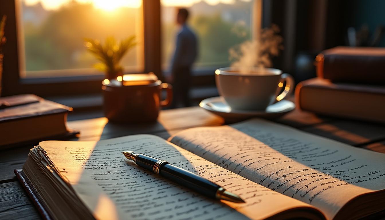 découvrez l'interview de bastien lombaerd qui partage son conseil essentiel pour les auteurs : oser écrire, le premier pas vers la création littéraire.