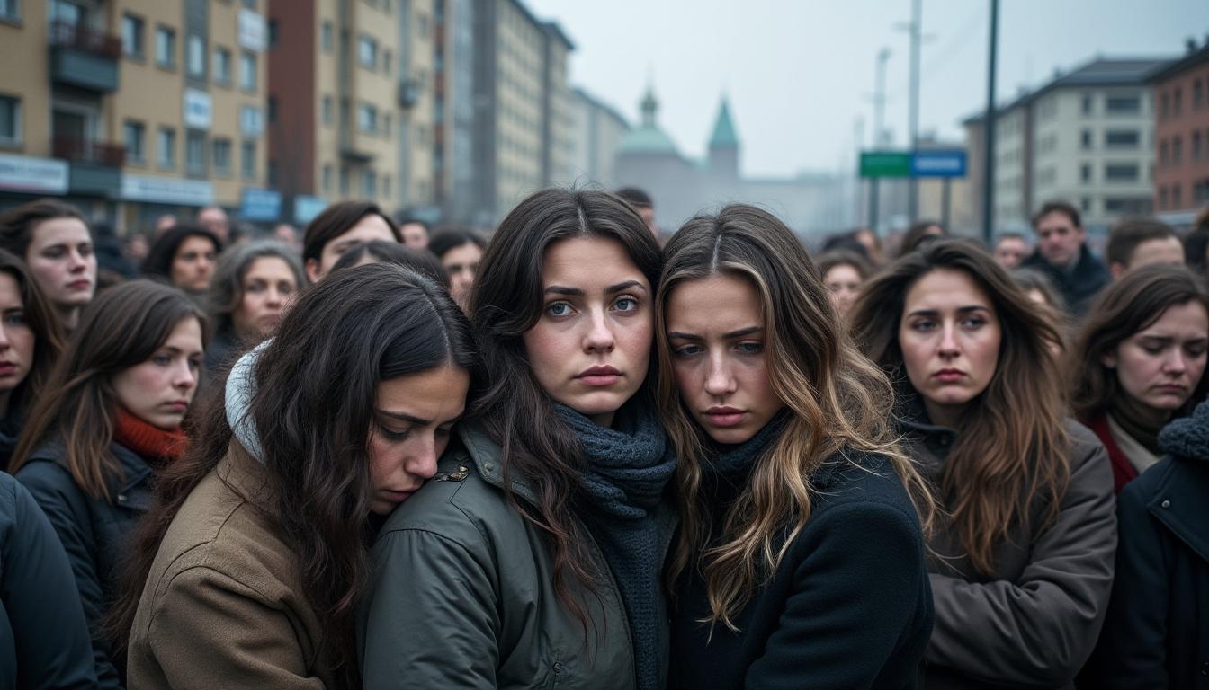 en russie, les appels à l'aide des femmes victimes de violence ont augmenté de 40%, révélant une aggravation préoccupante de la situation.