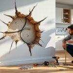 découvrez quelles compensations obtenir et les solutions possibles si votre mur de salon a été percé lors de l'installation de votre cuisine.