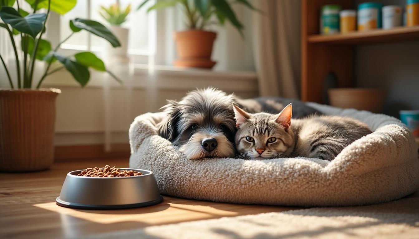 découvrez des astuces simples et efficaces pour améliorer le bien-être quotidien de votre chien ou chat âgé et lui offrir une vie plus confortable et heureuse.